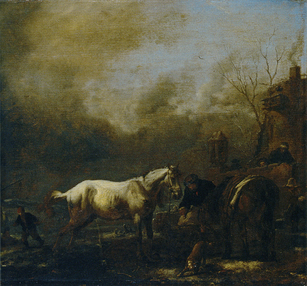 Philips Wouwerman - The Gray Horse