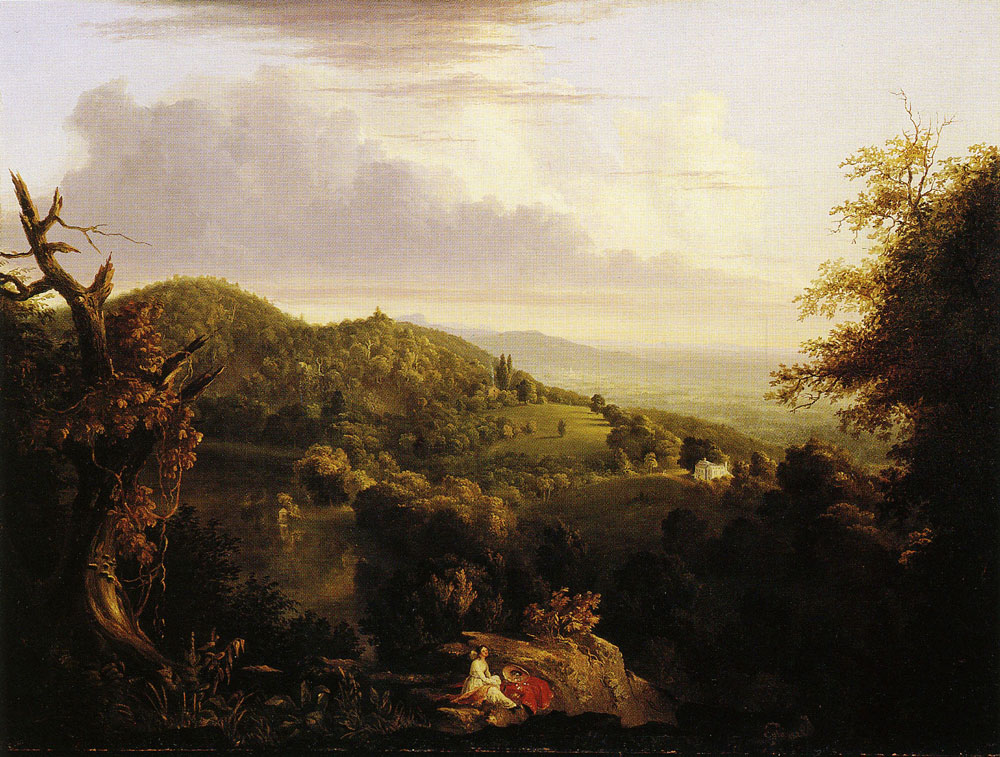 Thomas Cole - View of Monte Video, the Seat of Daniel Wadsworth, Esq.