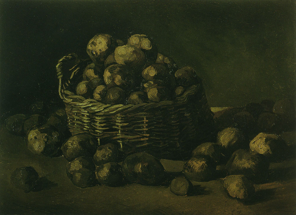 Vincent van Gogh - Basket of potatoes