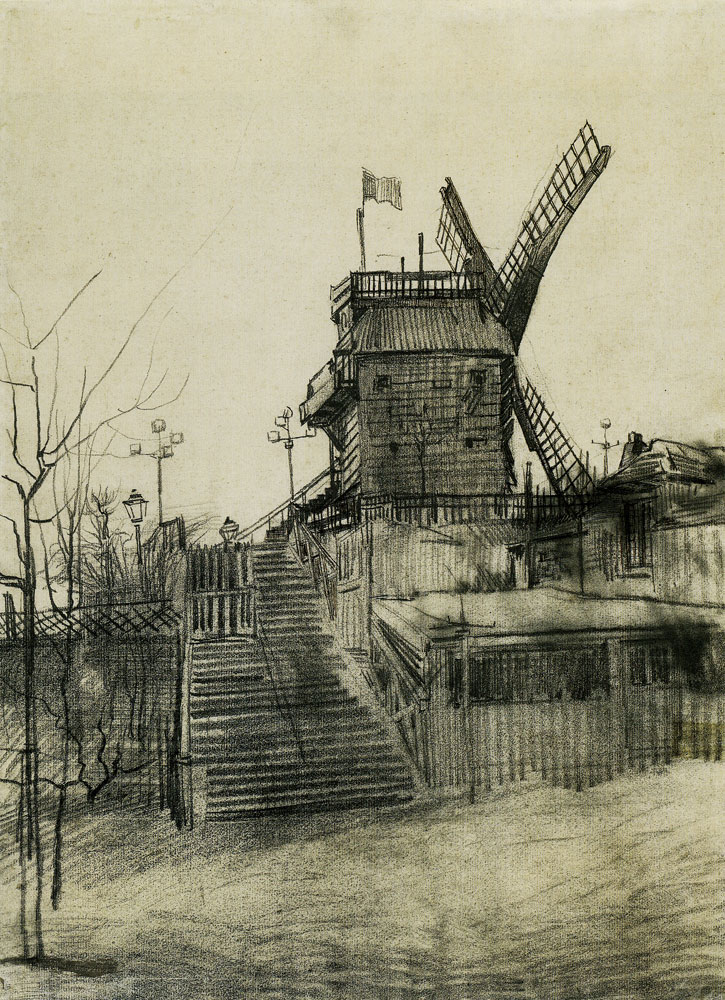 Vincent van Gogh - The Blute-Fin Mill