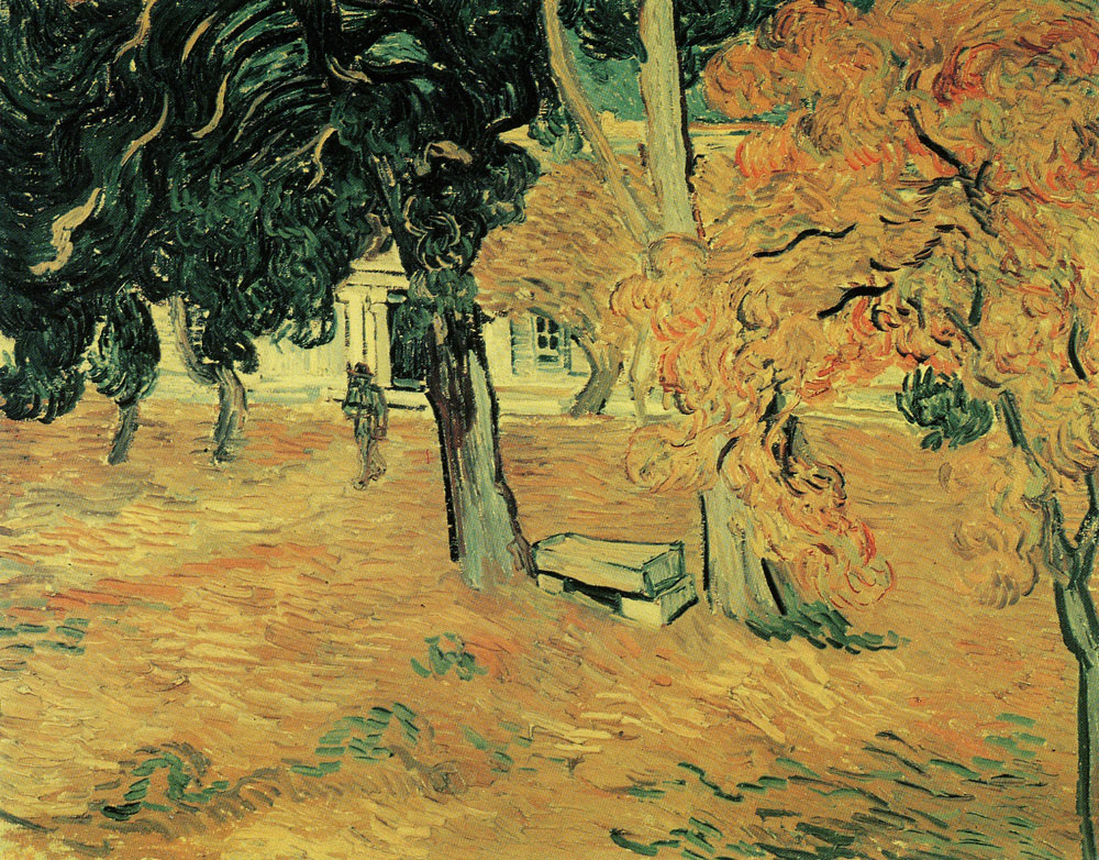 Vincent van Gogh - Garden of Saint-Paul Hospital