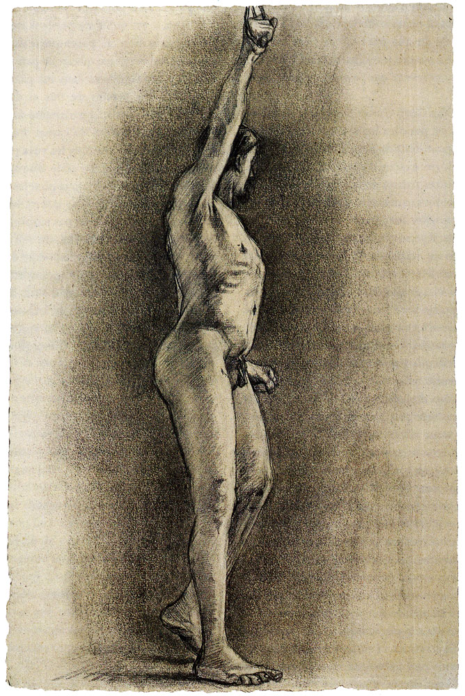 Vincent van Gogh - Male Nude, Standing