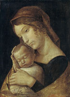 Andrea Mantegna Maria with Sleeping Child