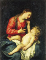 After Anthony van Dyck The Virgin and Child