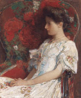 Childe Hassam The Victorian chair