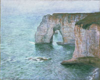 Claude Monet Manne-Porte, Étretat