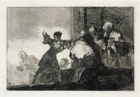 Francisco Goya Poor Folly (Posthumous trial proof)