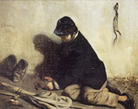 François Bonvin The Little Chimney-Sweep