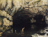 Gustave Courbet La Grotte de la Loue