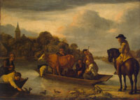 Jan Victors The Ferry Boat