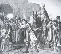 Jan Victors Solomon's entry into Jerusalem
