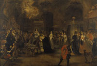 Jürgen Ovens The marriage of princess Hedwig Eleonore of Gottorf with King Charles X Gustav of Sweden on October 24th 1654