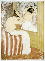 Mary Cassatt The Coiffure