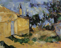 Paul Cézanne The cabanon of Jourdan