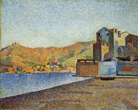 Paul Signac The Town Beach, Collioure, Opus 165