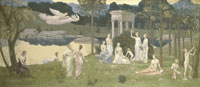 Pierre Puvis de Chavannes The Sacred Grove, Beloved of the Arts and Muses