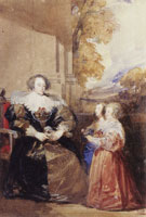 Richard Parkes Bonington Souvenir of Van Dyck