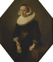 Circle of Thomas de Keyser Portrait of a woman