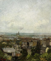Vincent van Gogh View of Paris