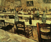 Vincent van Gogh Interior of a Restaurant in Arles