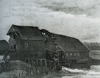 Vincent van Gogh Water mill at Opwetten