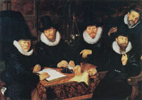 Werner van den Valckert Five Regents of the Groot Cramergild