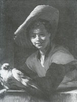 Willem Drost Boy with a Pidgeon
