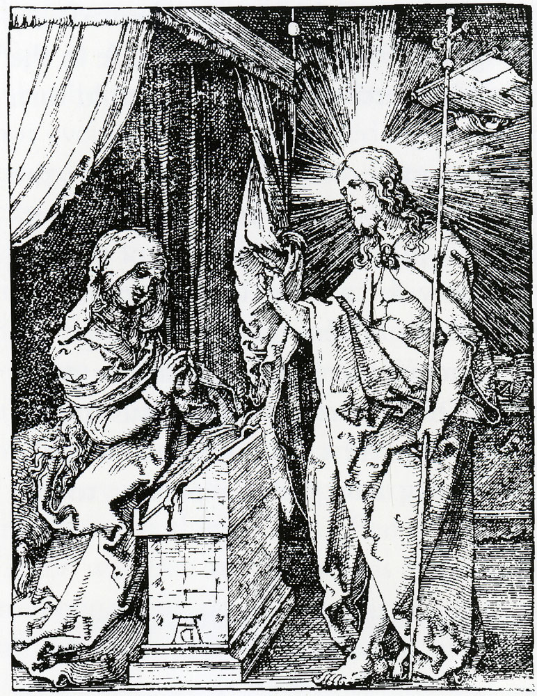 Albrecht Dürer - Christ appearing to the Virgin
