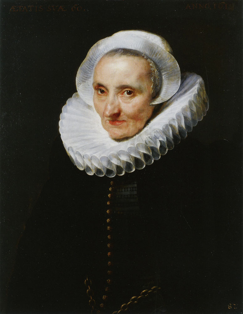Anthony van Dyck - Portrait of a Sixty-Year-Old Woman