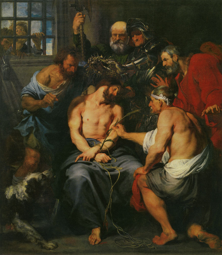 Anthony van Dyck - Christ Crowned with Thorns
