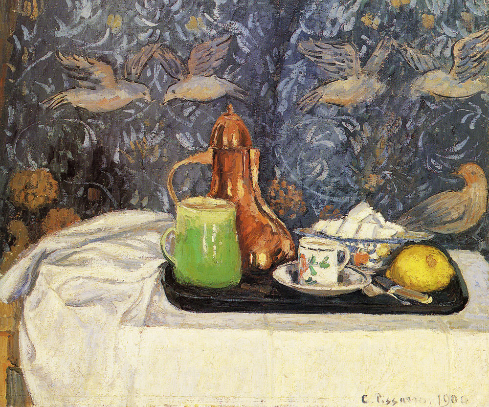 Camille Pissarro - Still Life with a Coffeepot