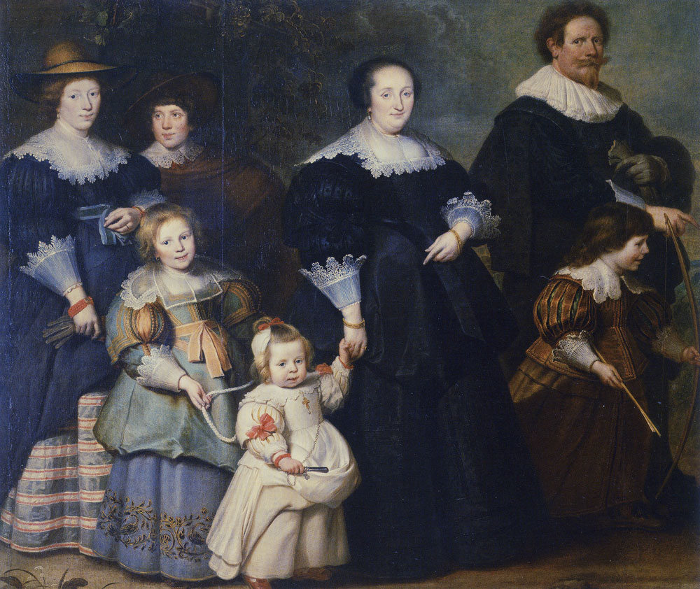Cornelis de Vos - Self-portrait with his Wife, Susanna Cock, and Children