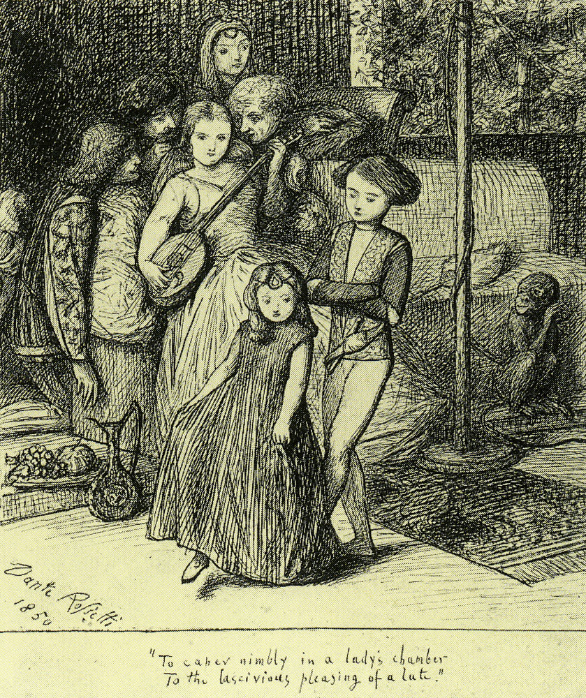 Dante Gabriel Rossetti - To caper nimly in a lady's chamber