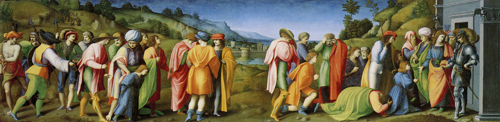 Francesco Bacchiacca - Joseph pardons his Brothers
