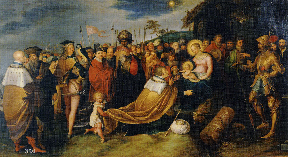Workshop of Frans Francken the Younger - The Adoration of the Magi