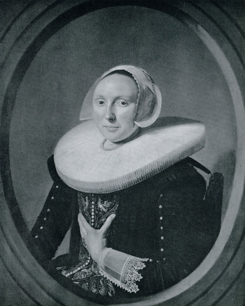 Frans Hals - Portrait of a Woman, possibly Marie Larp