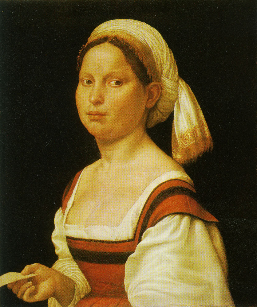 Giuliano Bugiardini - Portrait of a young woman