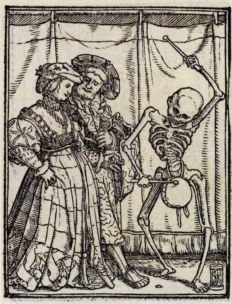 Hans Holbein the Younger - Death and the Courtly Couple