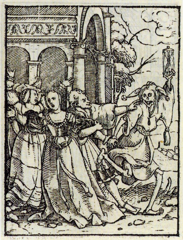 Hans Holbein the Younger - Death and the Queen