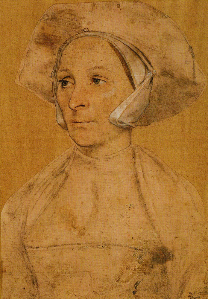 Hans Holbein the Younger - Portrait of an Unknown English Woman