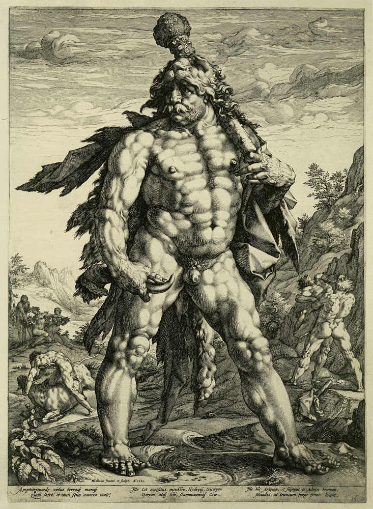 Hendrick Goltzius - The Great Hercules