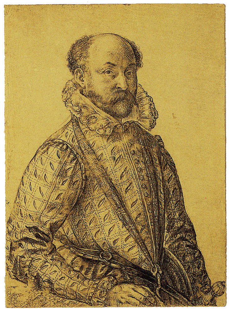 Hendrick Goltzius - Portrait of an Unknown Man