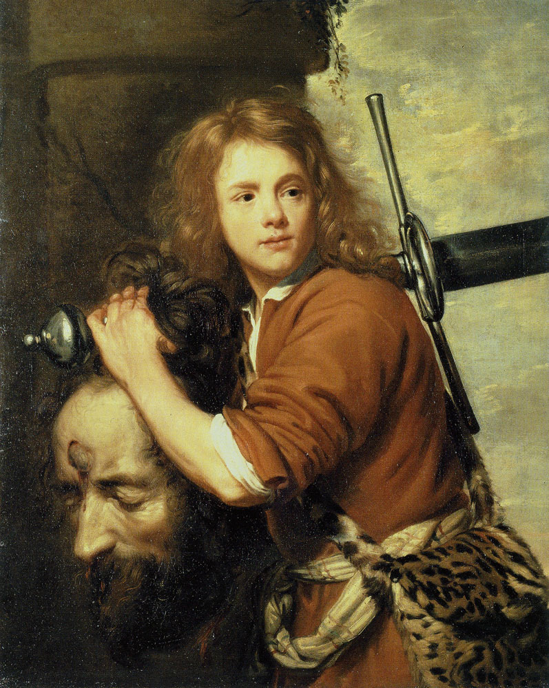 Jacob van Oost the Elder - David with Goliath's Head