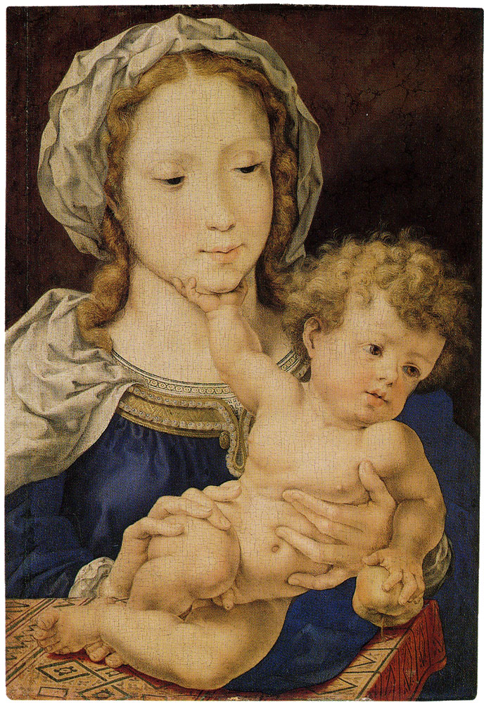 Jan Gossaert - Virgin and Child