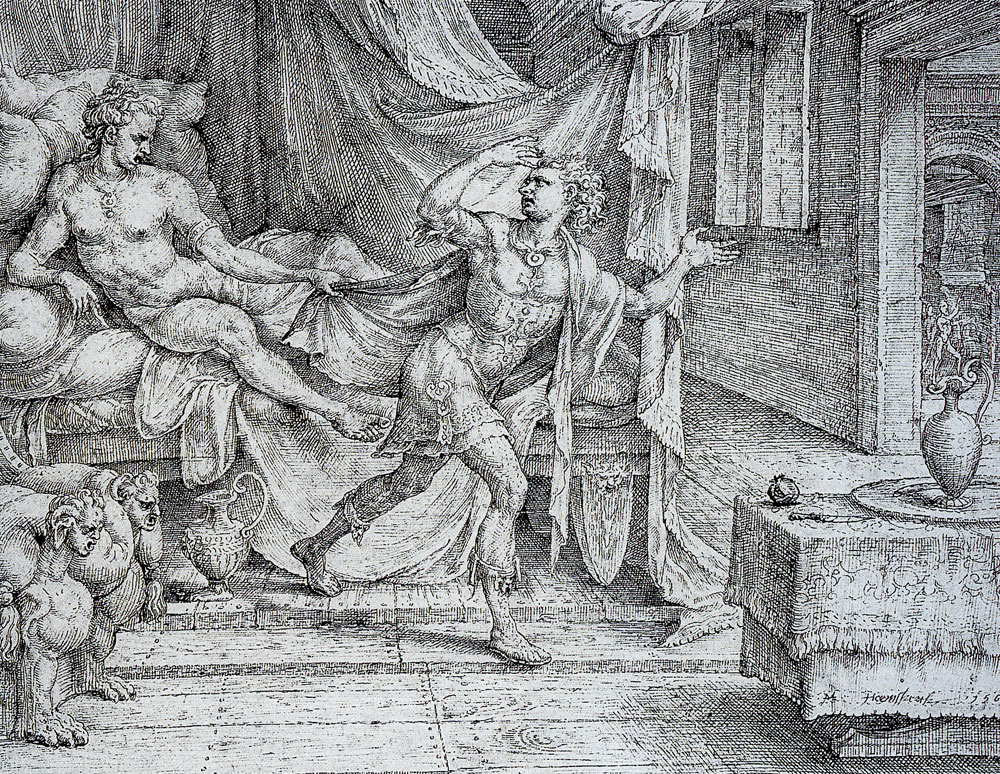 Maerten van Heemskerck - Joseph and Potiphar's Wife