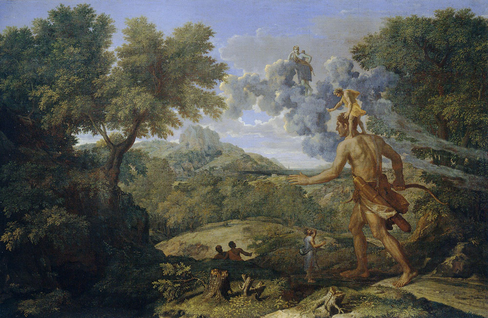 Nicolas Poussin - Blind Orion Searching for the Rising Sun