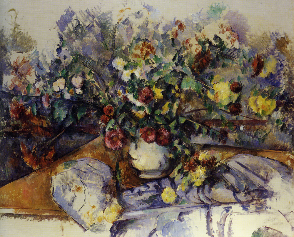 Paul Cézanne - Flowers in a Vase