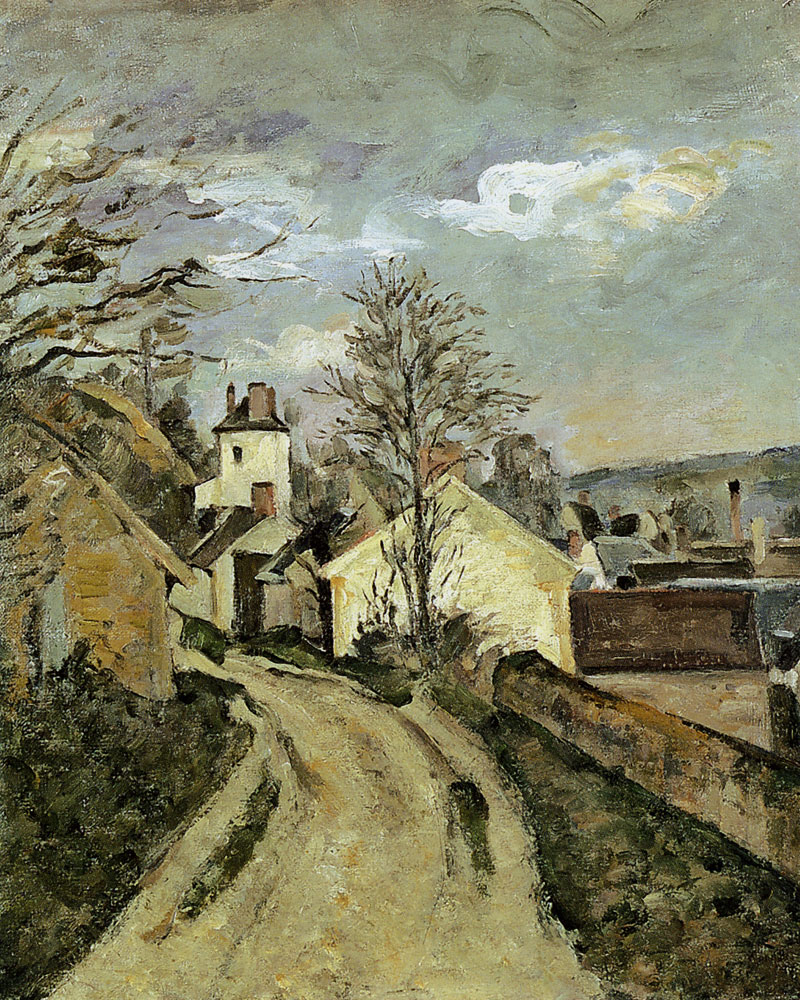 Paul Cézanne - The house of Doctor Gachet at Auvers-sur-Oise