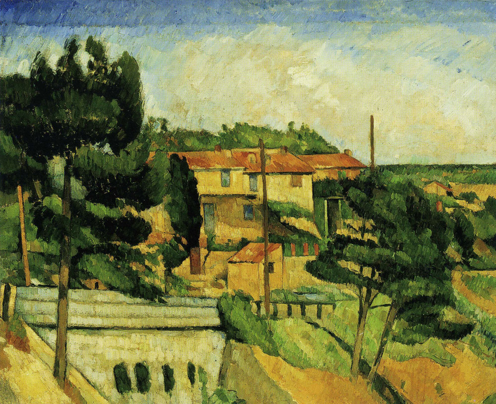 Paul Cézanne - The Viaduct at l'Estaque
