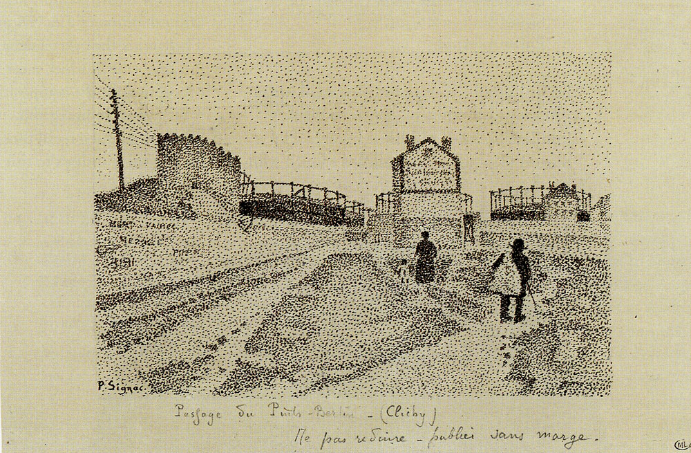 Paul Signac - Passage du Puits-Bertin, Clichy